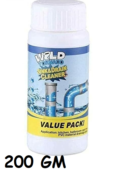 VALUE PACK SINK AND DRAIN CLEANER (200 GM)