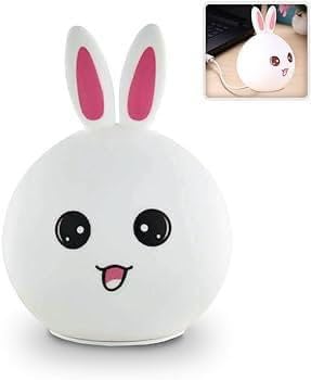 SILICONE RABBIT NIGHT LAMP