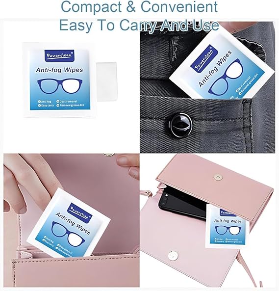Lens Cleaning Wipes ANTI FOG WIPES(100 PCS)