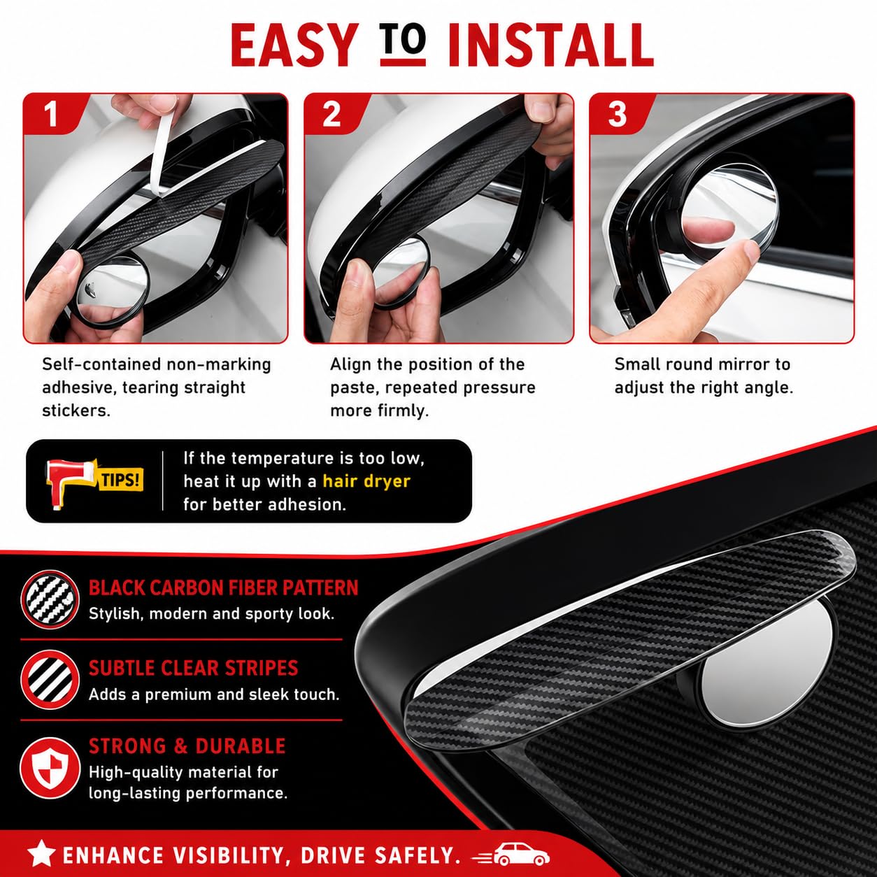 CAR RAIN MIRROR