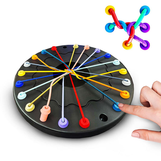Rope Knot Untying Challenge Puzzle