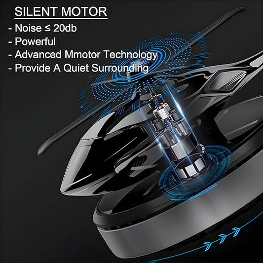 HELICOPTER SOLAR CAR FRESHNER