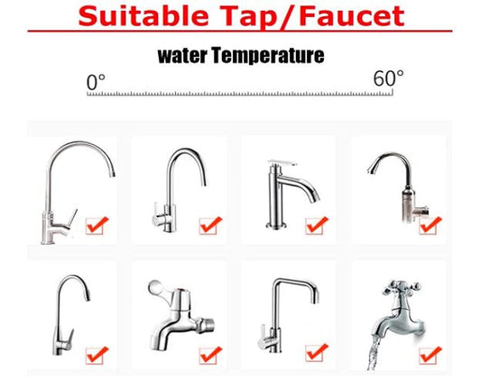 WATER FAUCET HEAD WITH KEY AND FLITER