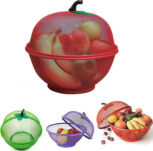 Apple Shape Net Fruits & Vegetables Basket