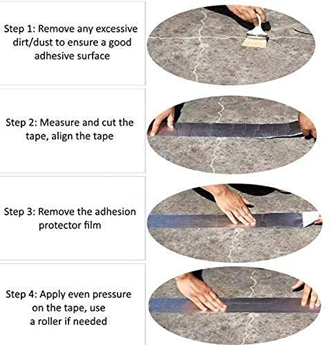 HEAVY ALUMINIUM SILVER TAPE (5 MT)