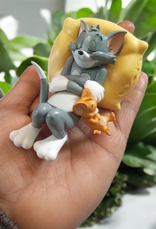 Tom and Jerry Car Showpiece