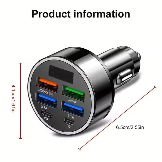 6 In 1 Car Charger