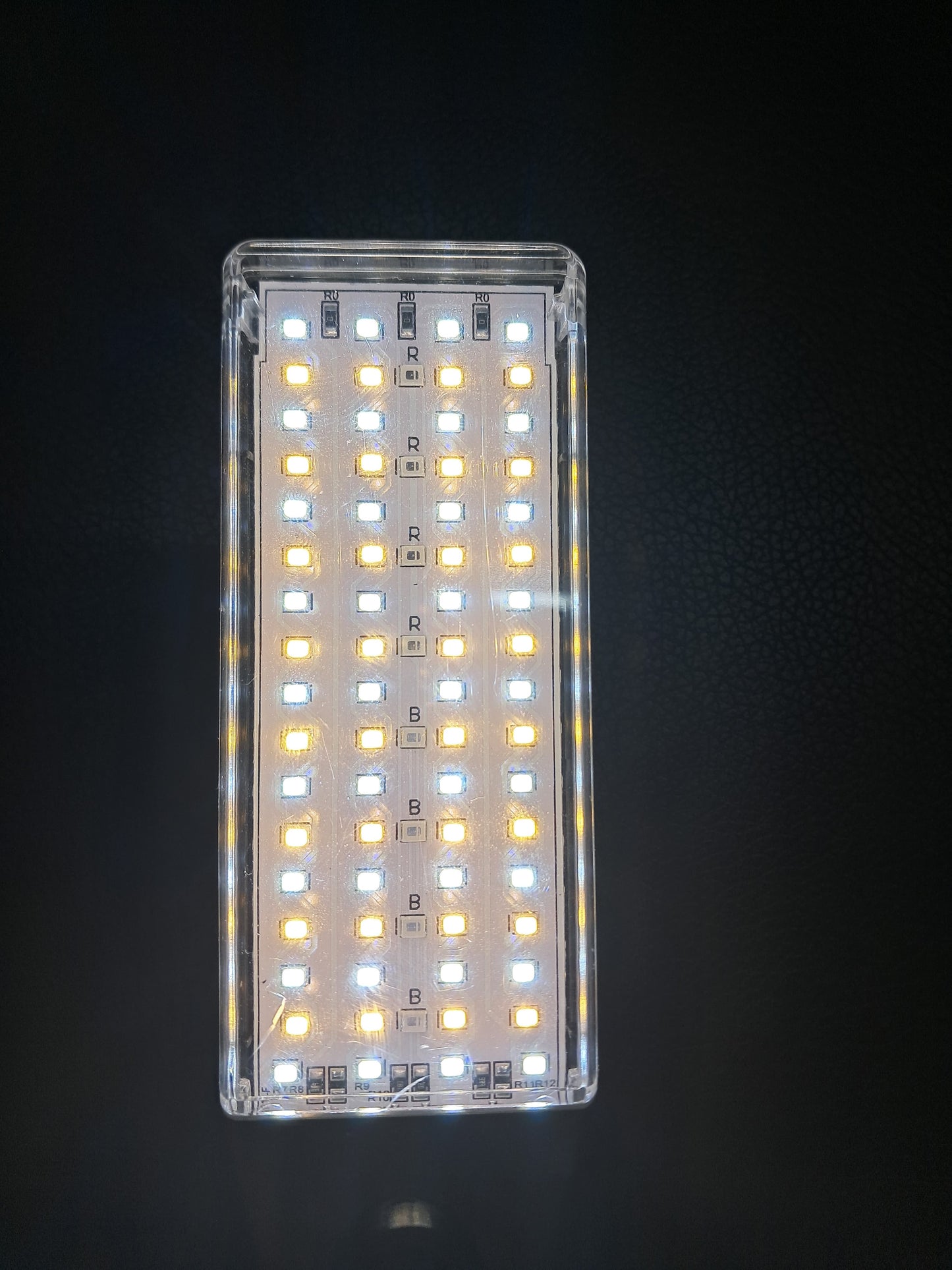 Solar chargeable 5 mode light magnetic torch light