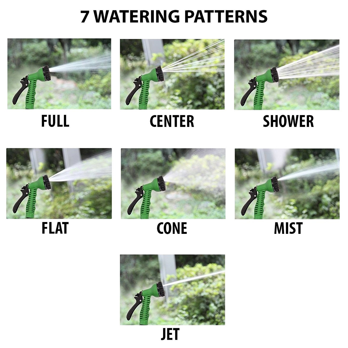 Garden Hose Nozzle Water Spray Gun
