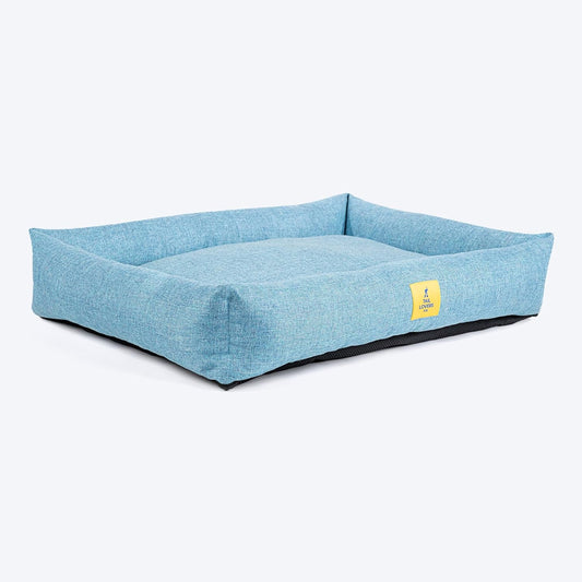 Tail Lovers Co. Nesting Nook Dog Bed - Aqua Blue - L | - view 2