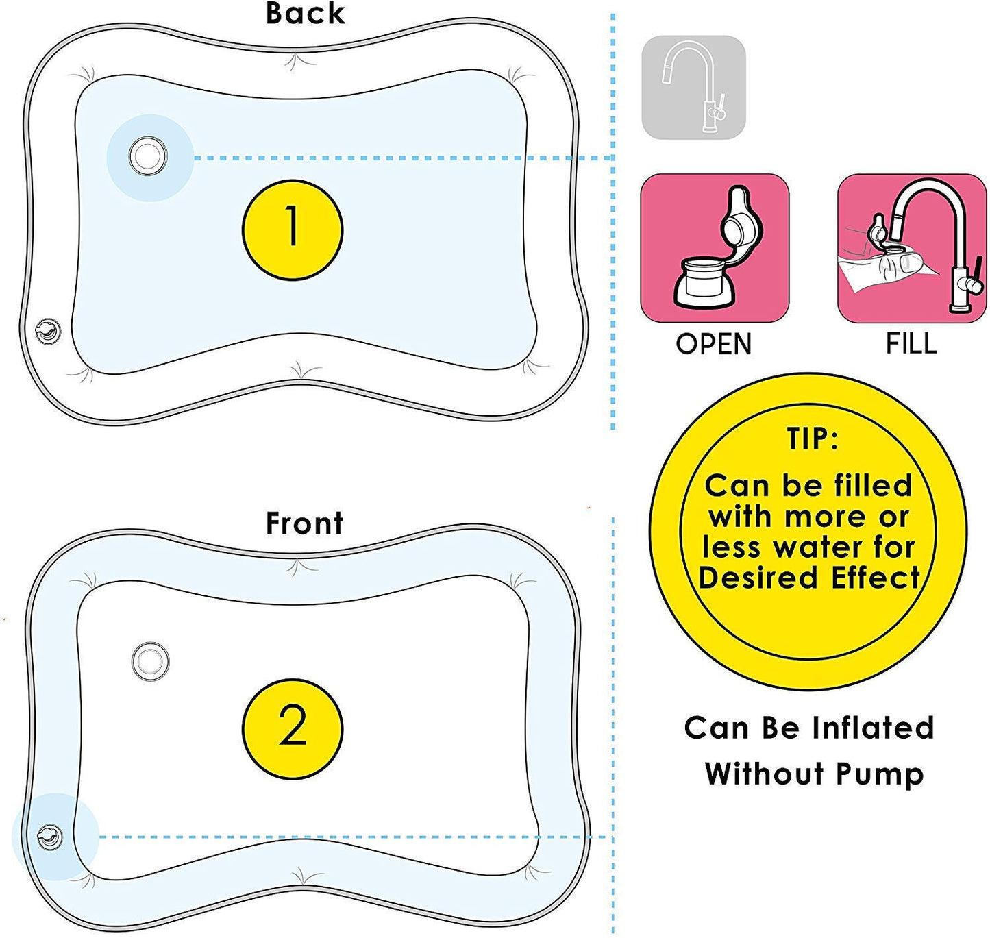 Baby Slapped Pad water mat