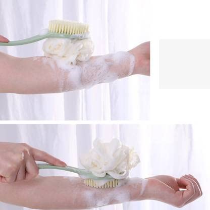 2 IN 1 BODY BRUSH & BACK BRUSH lufa
