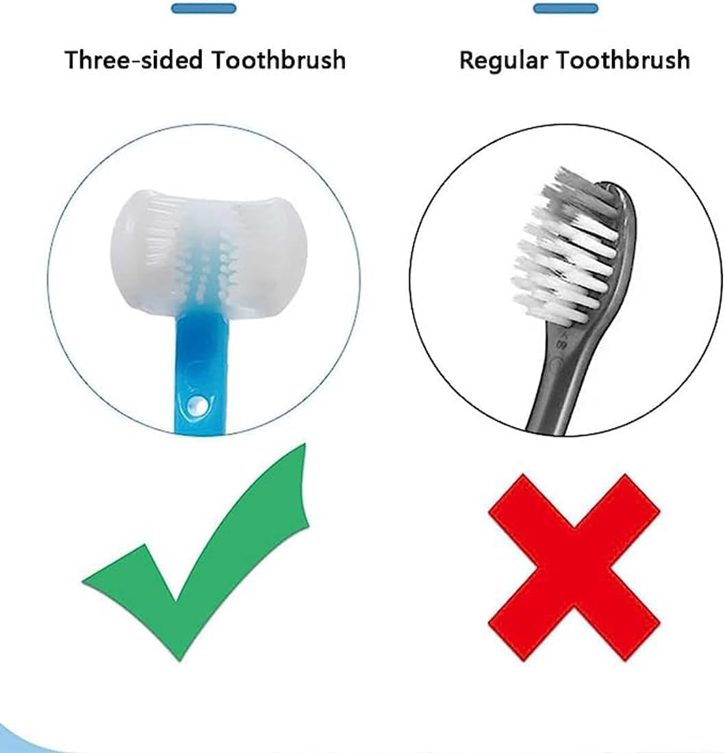 Three-Sided Children's Toothbrush BABY BRUSH