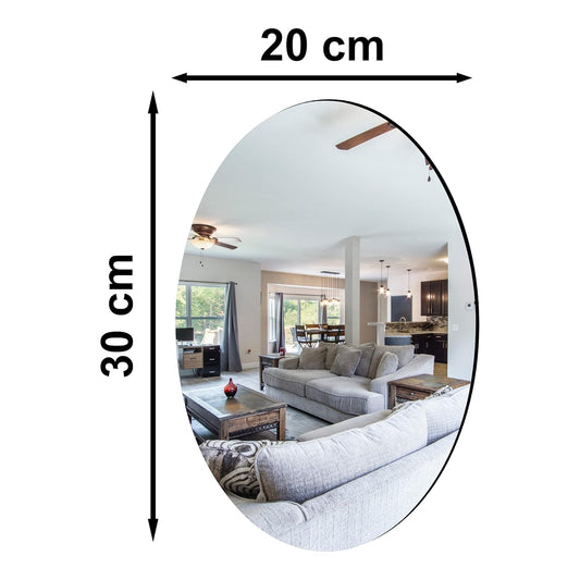 Ovel Shape Sticker Mirror(20*30)