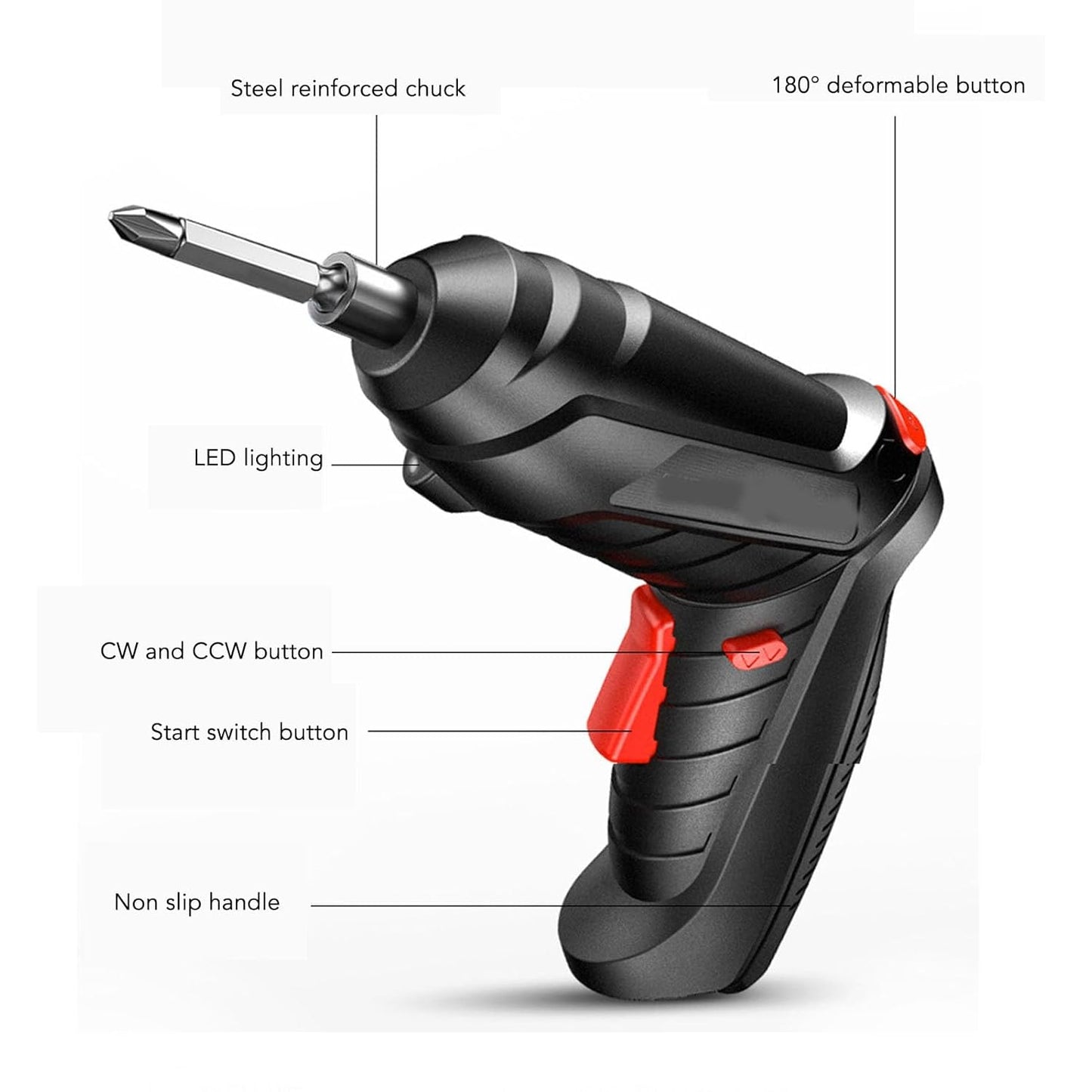 47 Pcs Electric Screwdriver
