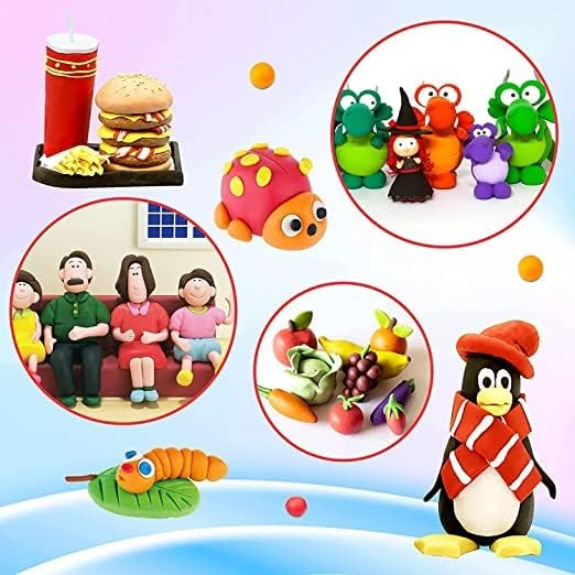 12 PCS CLAY SET
