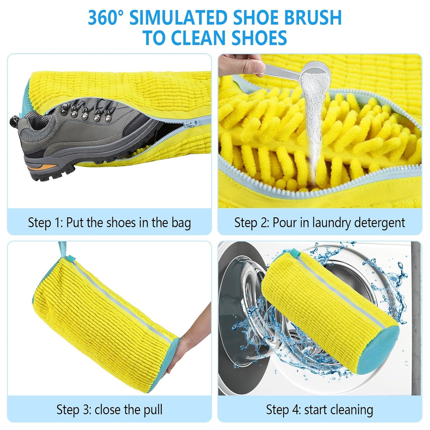 Shoe Washing Machine Bag (1 PCS)