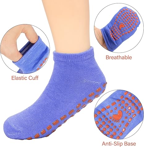 Anti Skid Floor Socks (1 pair)