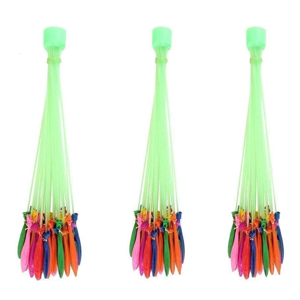 Water Balloons for Holi - Multicolour (Pack of 3(111 Balloons) )