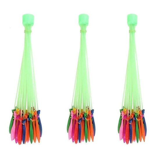 Water Balloons for Holi - Multicolour (Pack of 3(111 Balloons) )