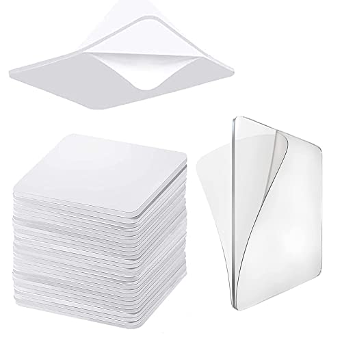 DOUBLE SIDE HEAVY  DUTY SQUARE STICKER (10 PIS )