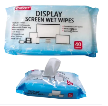 DISPLAY SCREEN WET WIPES