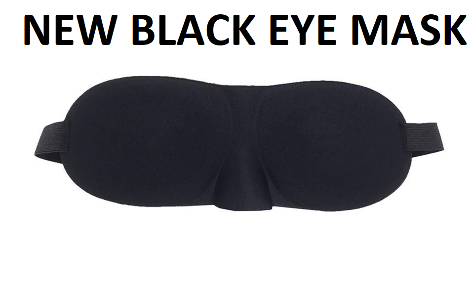 NEW BLACK EYE MASK
