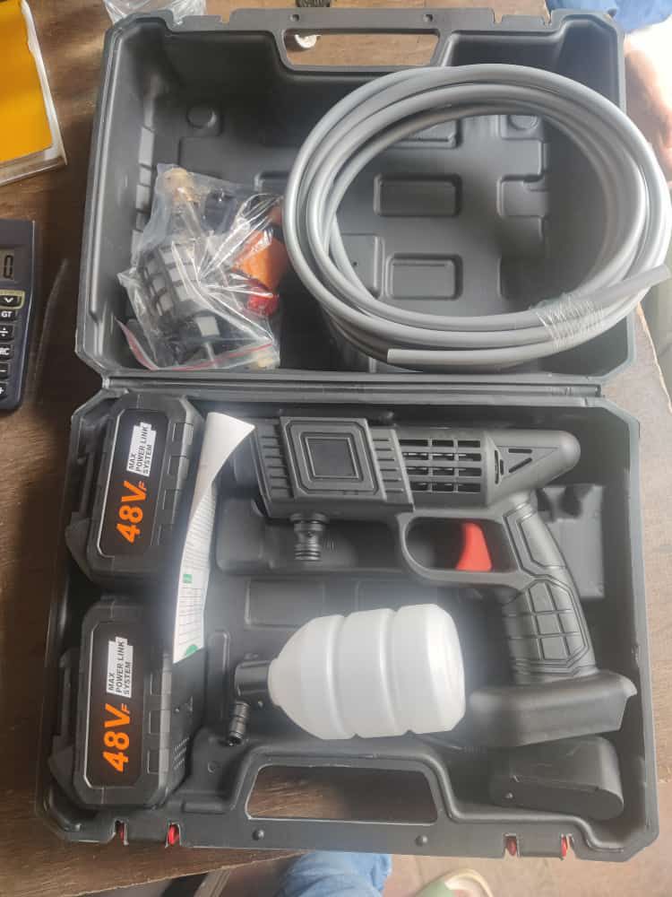 High Pressure Washer Gun (Double  Battery)