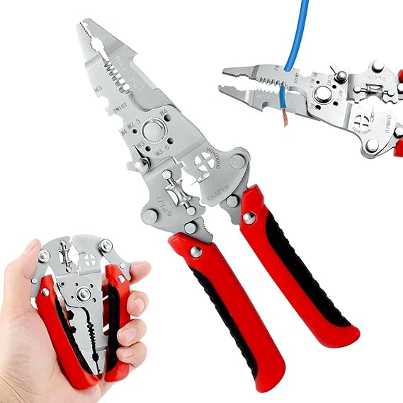 12 in 1 Foldable Wire Striper