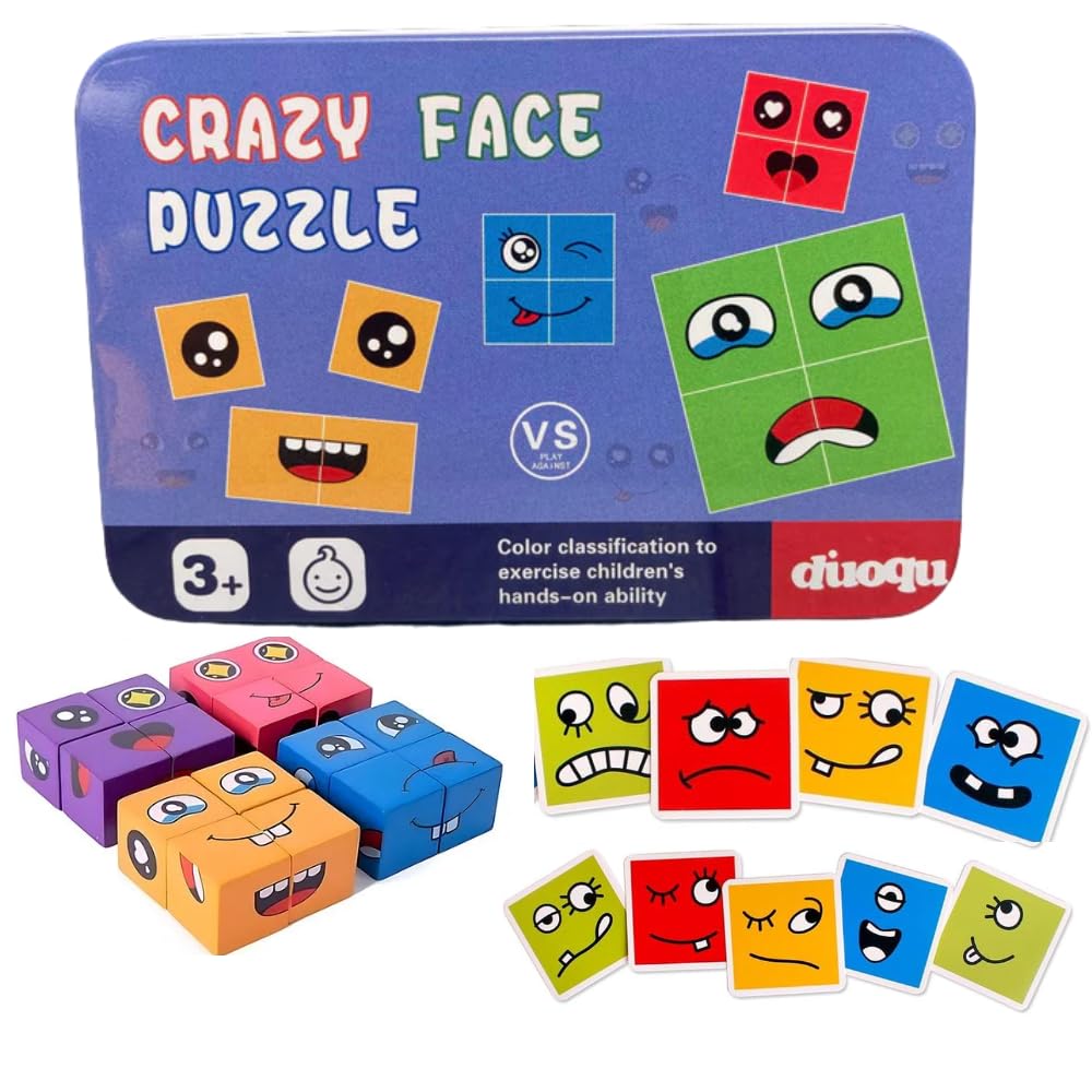 Crazy Face Puzzle