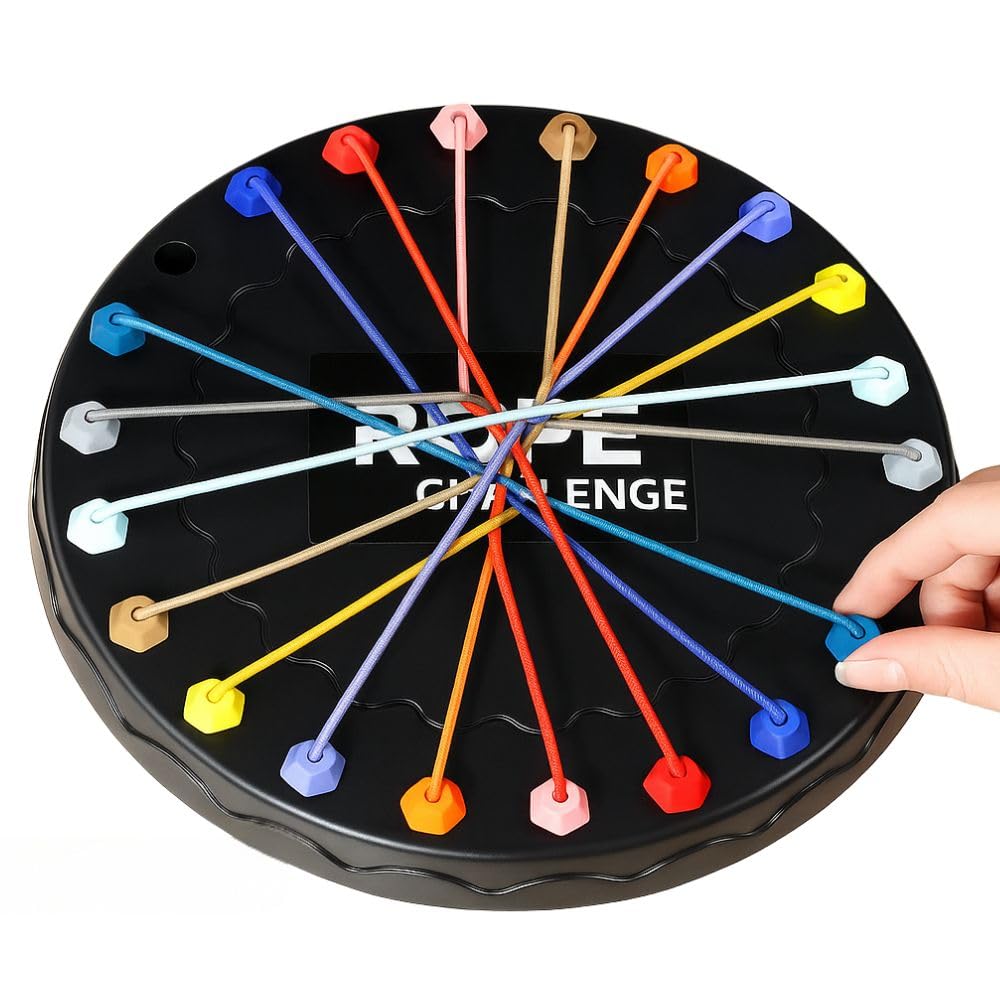 Rope Knot Untying Challenge Puzzle