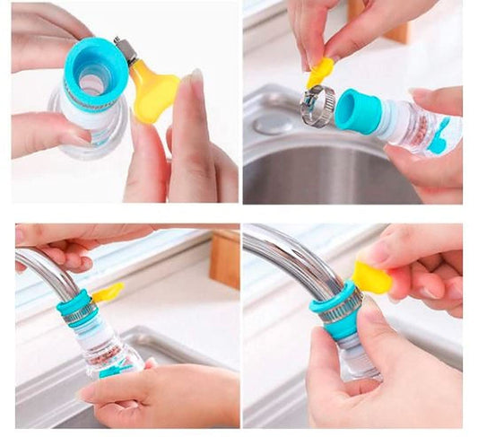 WATER FAUCET HEAD WITH KEY AND FLITER