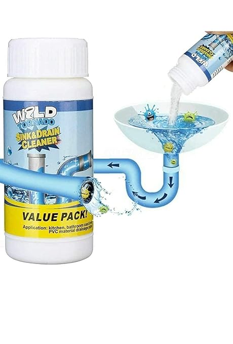 VALUE PACK SINK AND DRAIN CLEANER  (200 GM)
