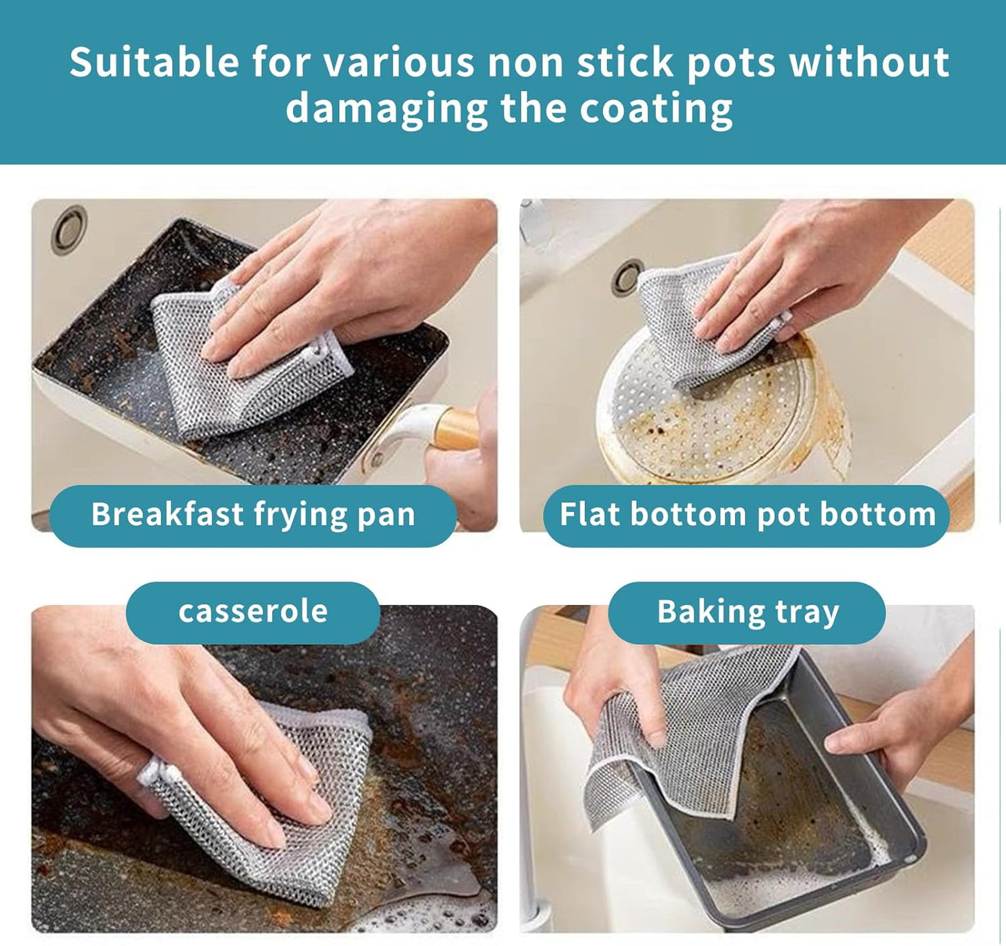 Scrubbing Pad WIRE DISH CLOTH