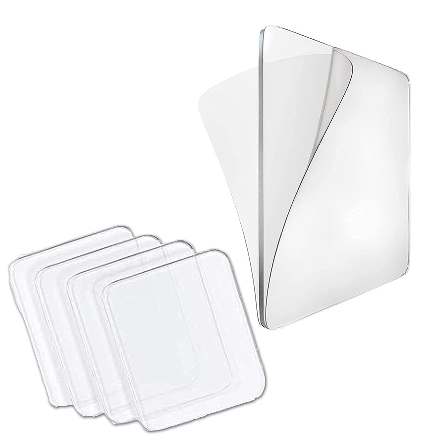 DOUBLE SIDE HEAVY  DUTY SQUARE STICKER (10 PIS )