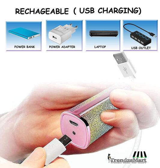 2 IN 1 USB FLAWLESS TRIMMER RAINBOW