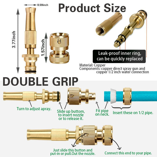 GOLDEN Water Jet Hose Nozzles