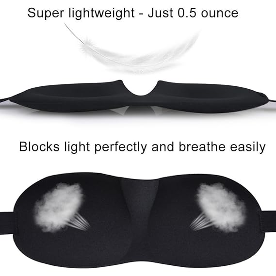NEW BLACK EYE MASK