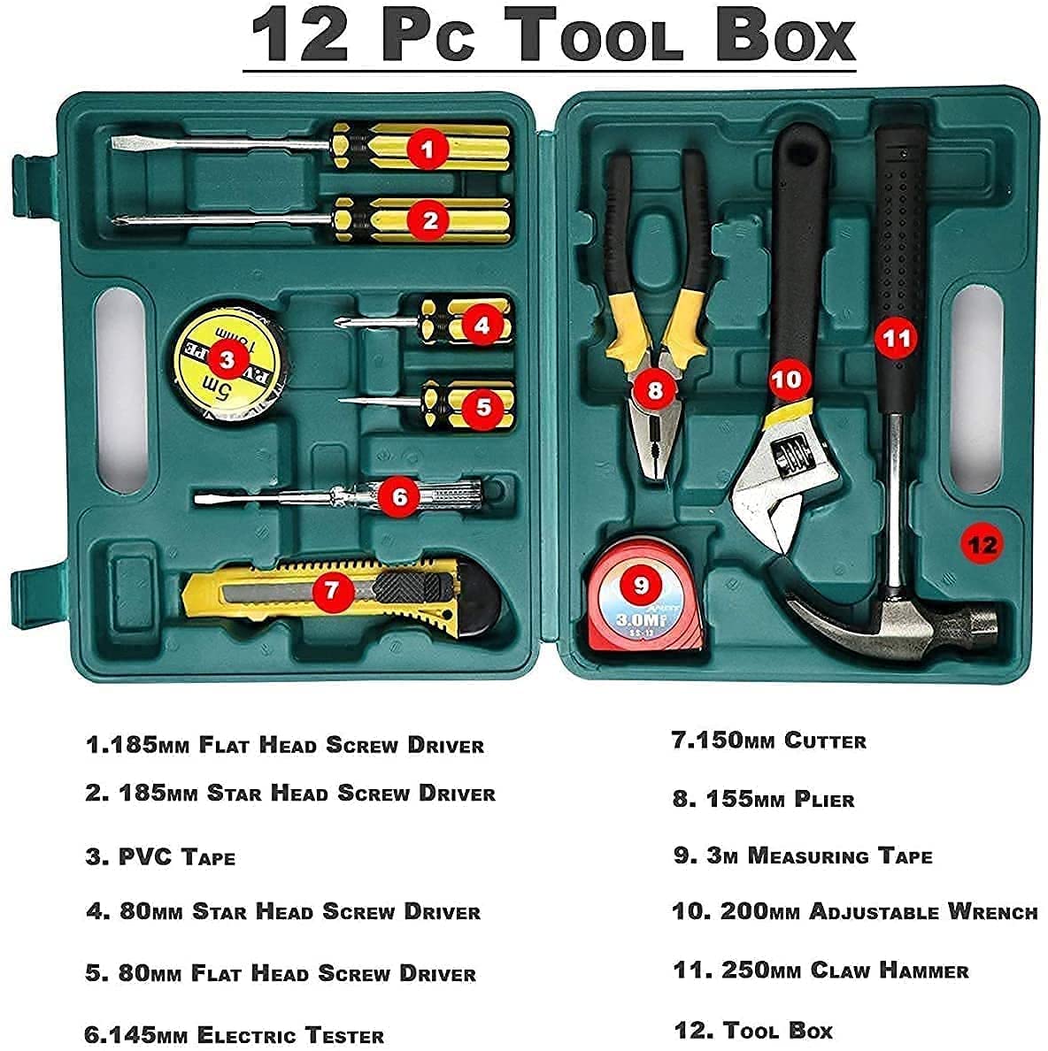 12 PIS TOOL KIT