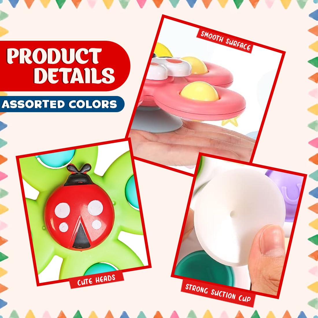 Suction Cup Spinner Toy