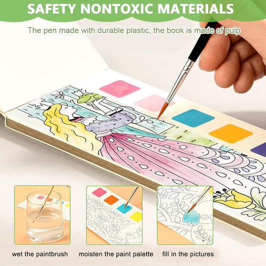 WATERCOLOUR PAINTING BOOK