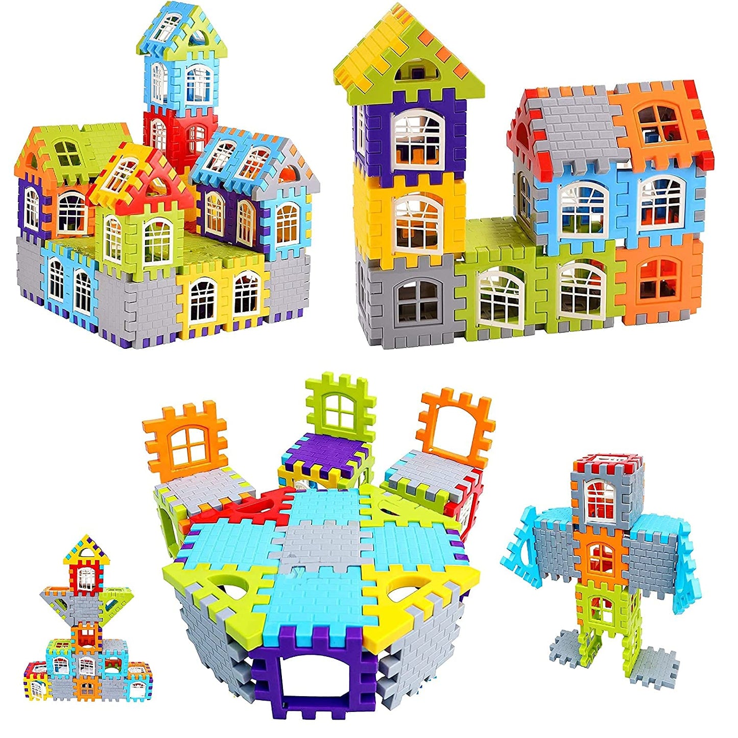 72 PIS HOUSE BUILDING BLOCKS