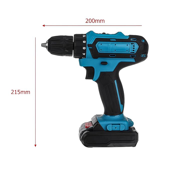 CORDLESS DRILL SET (DOUBLE BATTERY)
