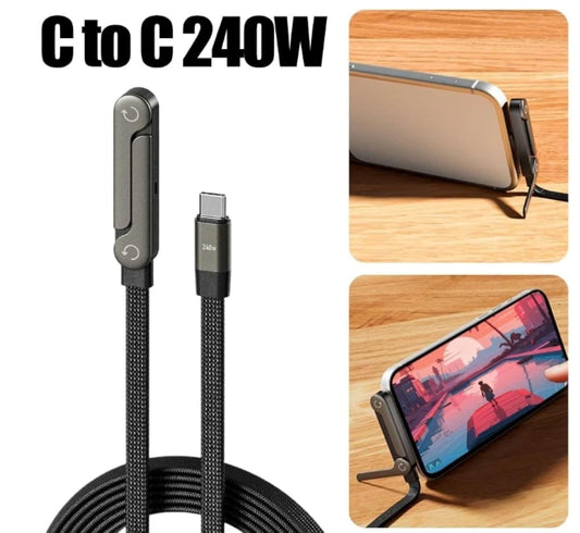 Type-C to C 240W Fast Charging Cable