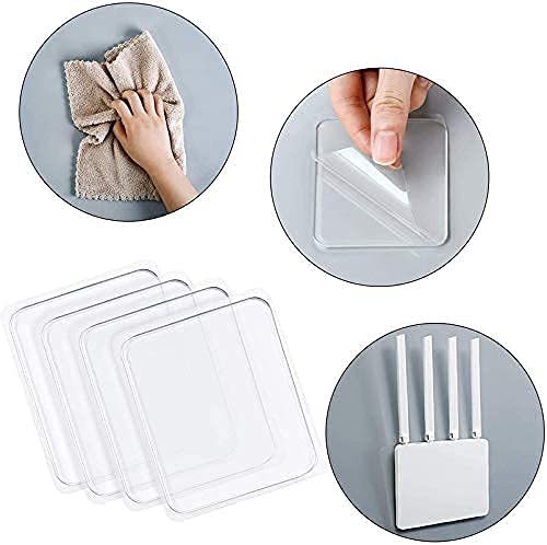 DOUBLE SIDE HEAVY  DUTY SQUARE STICKER (10 PIS )