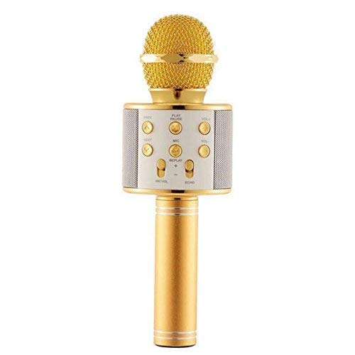 Round Microphone Wireless Bluetooth