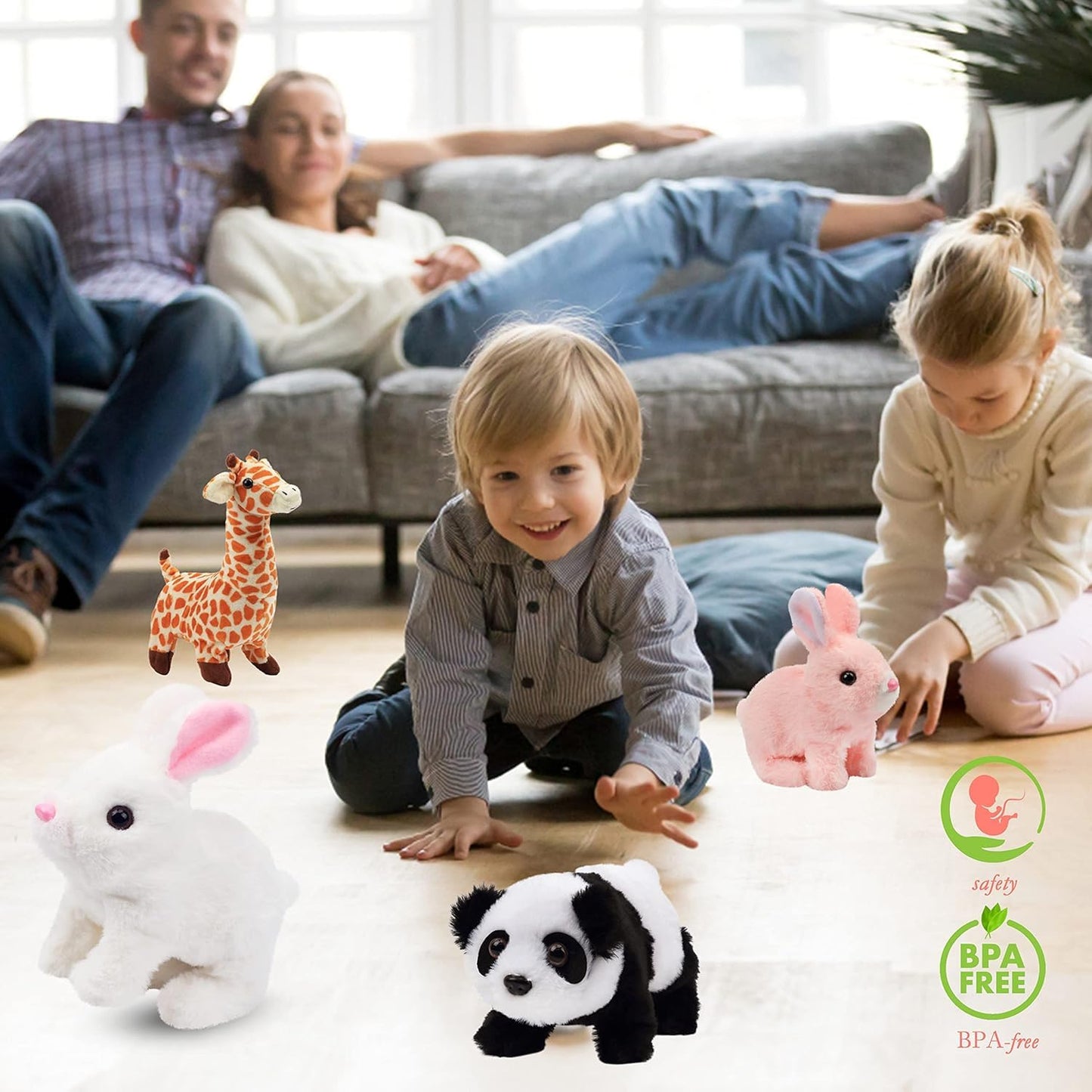 Jumping Rabbit Toy