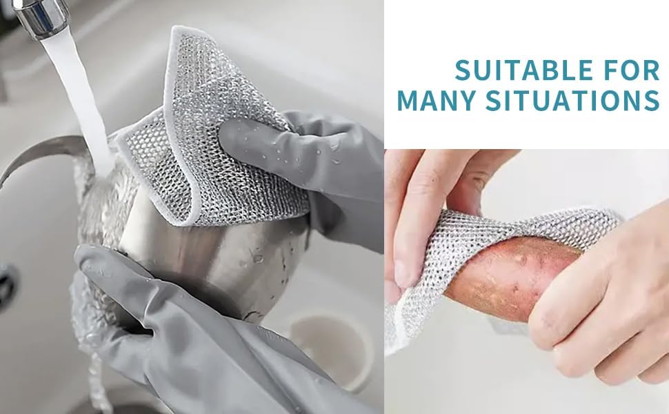 Scrubbing Pad WIRE DISH CLOTH