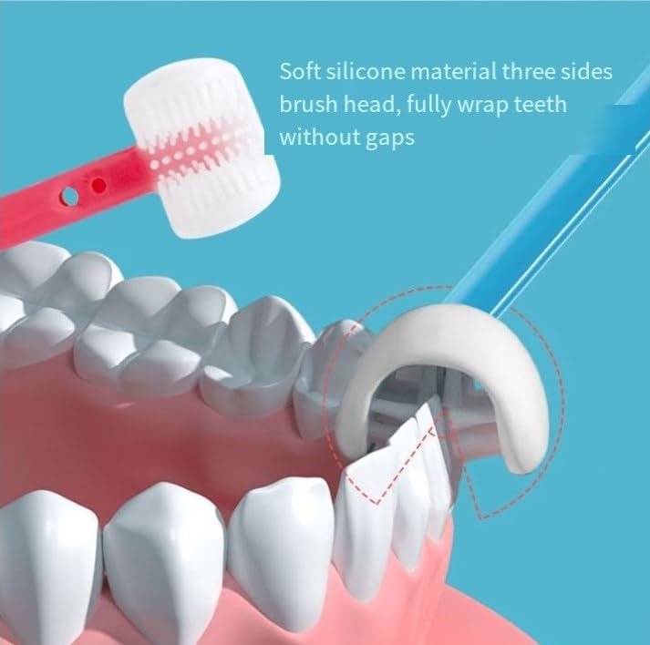 Three-Sided Children's Toothbrush BABY BRUSH