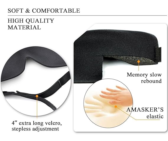 NEW BLACK EYE MASK